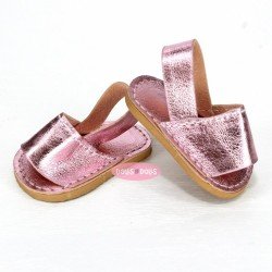 Complements for Nines d'Onil 30 cm doll - Mia and Pippa - Pink sandals
