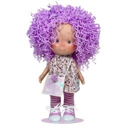 Nines d'Onil doll 23 cm - Little Pippa with lilac woolly hair