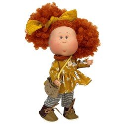 Nines d'Onil doll 30 cm - Mia redhead with mustard outfit