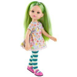 Paola Reina doll 32 cm - Las Amigas Funky - Sory with fairy dress and nature