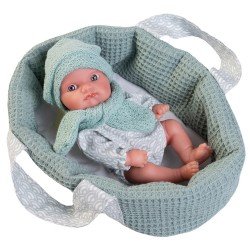 Antonio Juan doll 21 cm - Mufly with carrycot