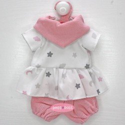 Outfit for Antonio Juan doll 33-34 cm - Star set with scarf