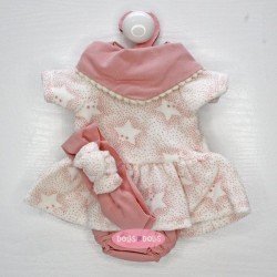 Outfit for Antonio Juan doll 33-34 cm - Star dress with scarf and headband