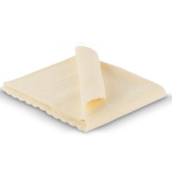 Complements for Así doll - Links Onda beige Knitted Blanket