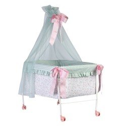Complements for Asi doll - Así Dreams - Cloe Collection - Crib with canopy