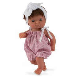 Así doll 20 cm - Nené with a pink floral print outfit