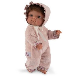 Así doll 20 cm - Nené with pink velvet outfit