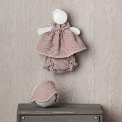 Outfit for Así doll 40 cm - Pajamas with mask from the Nude Collection for Sabrina doll