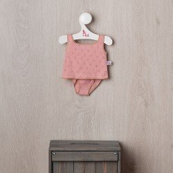 Outfit for Así doll 36 cm - Pink knitted underwear for Alex doll