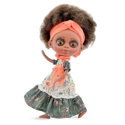 Berjuan doll 32 cm - The Biggers - Girl with African outfit