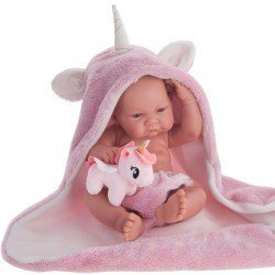 Antonio Juan doll 42 cm - Newborn Nica unicorn