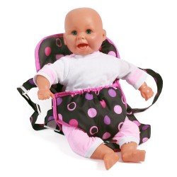 Baby doll carrier - Bayer Chic 2000 - Pinky Balls