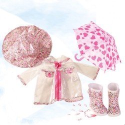 Outfit for Götz doll 45-50 cm - Rainy day set