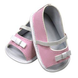 Complements for Götz doll 42-50 cm - Pink sandals