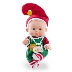 Marina & Pau doll 26 cm - Nenotes Christmas Edition - Elf boy