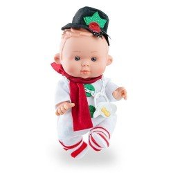 Marina & Pau doll 26 cm - Nenotes Christmas Edition - Snowman