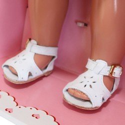 Complements for Mariquita Pérez doll 50 cm - White sandals