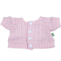 Outfit for Rubens Barn doll 36 cm - Outfit for Rubens Ark and Kids - Pink Cardigan