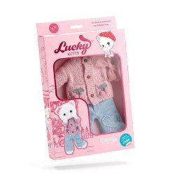 Outfit for Lucky Kitty doll 38 cm - Cozy Autumn