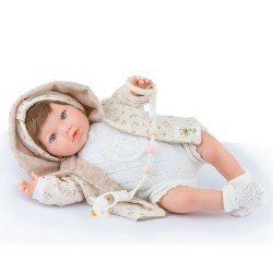 Marina & Pau doll 45 cm - Newborn Alina Mousseline