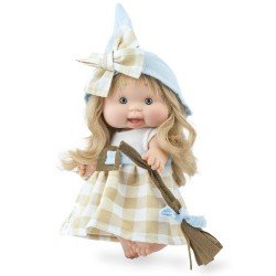 Marina & Pau doll 26 cm - Nenotes Forest Witches - Blue witch