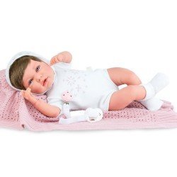 Marina & Pau doll 45 cm - Newborn Ane Snow Princess
