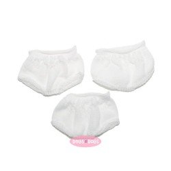 Complements for Nines d'Onil 30 cm doll - Mia - Set of three openwork panties