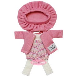 Clothes for Nines d'Onil dolls 23 cm - Little Pippa - Jumpsuit set with jacket and beret
