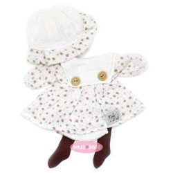 Clothes for Nines d'Onil dolls 30 cm - Mia - White floral outfit