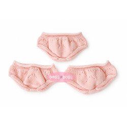 Complements for Nines d'Onil 23 cm doll - Little Mia - Set of three pink openwork panties