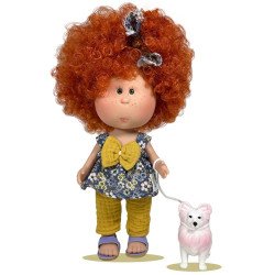 Nines d'Onil doll 23 cm - Little Mia Walker with pet