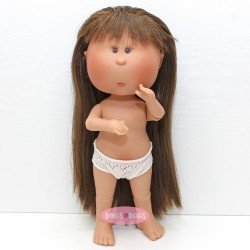 Nines d'Onil doll 30 cm - Mia ARTICULATED - Mia brunette with straight hair - Without clothes