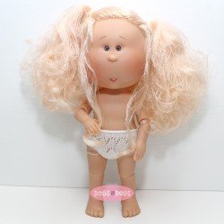 Nines d'Onil doll 30 cm - Mia ARTICULATED - Mia with pink wavy hair - Without clothes