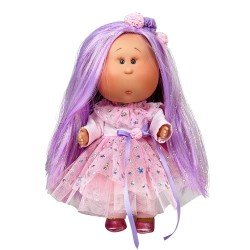 Nines d'Onil doll 30 cm - Mia Glitter with lilac hair