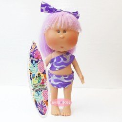 Nines d'Onil doll 30 cm - Mia summer with lilac hair and bikini