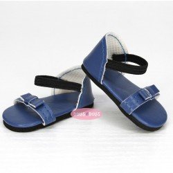 Complements for Paola Reina 32 cm doll - Las Amigas - Blue sandals