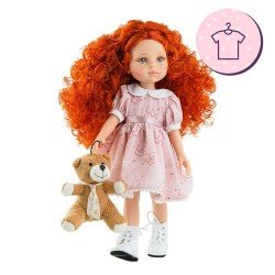 Outfit for Paola Reina doll 32 cm - Las Amigas - Marga - Crowns dress
