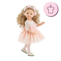 Outfit for Paola Reina doll 32 cm - Las Amigas Articulated - Rebeca - Ballerina dress