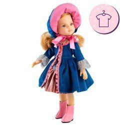 Outfit for Paola Reina doll 32 cm - Las Amigas - Larisa epoch dress
