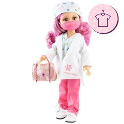 Outfit for Paola Reina doll 32 cm - Las Amigas - Esme - Veterinary outfit