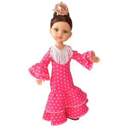 Paola Reina doll 32 cm - Las Amigas - Carol Sevillana Limited Series with additional dress