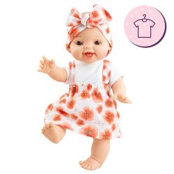 Outfit for Paola Reina doll 34 cm - Gordis - Leire - Flower dress