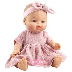 Paola Reina doll 34 cm - Gordis - Federica in a pink dress