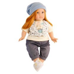 Schildkröt doll 52 cm - Elli redhead with summer outfit by Elisabeth Linder