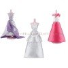 Harumika - Ensemble de robe de soirée - Silver Spotlight