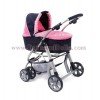 Combi de silla y capazo Chic Joyrider rosa-marino mariposas 74cm
