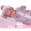 Poupée Antonio Juan 52 cm - "Mi primer Reborn" Berta Pyjama