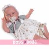 Poupée Antonio Juan 52 cm - "Mi primer Reborn" Daniela peluche
