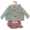 Tenue de poupée Antonio Juan 40-42 cm - Collection Sweet Reborn - Ensemble avec veste verte