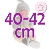Tenue pour poupée Antonio Juan 40 - 42 cm - Collection Sweet Reborn - Ensemble de sport avec bonnet